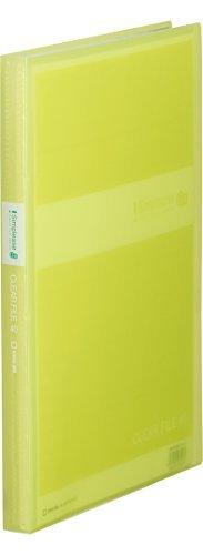 King Jim Clear File Simples (Transparent) GX 40P A4 186TSPWGX Yellow-Green