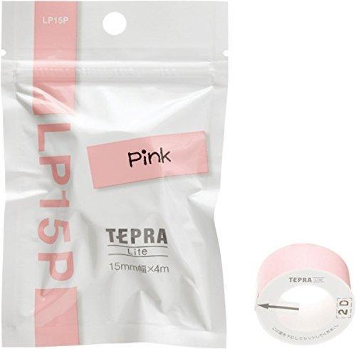 King Jim Lite Tape for Tepla LP15P Pink