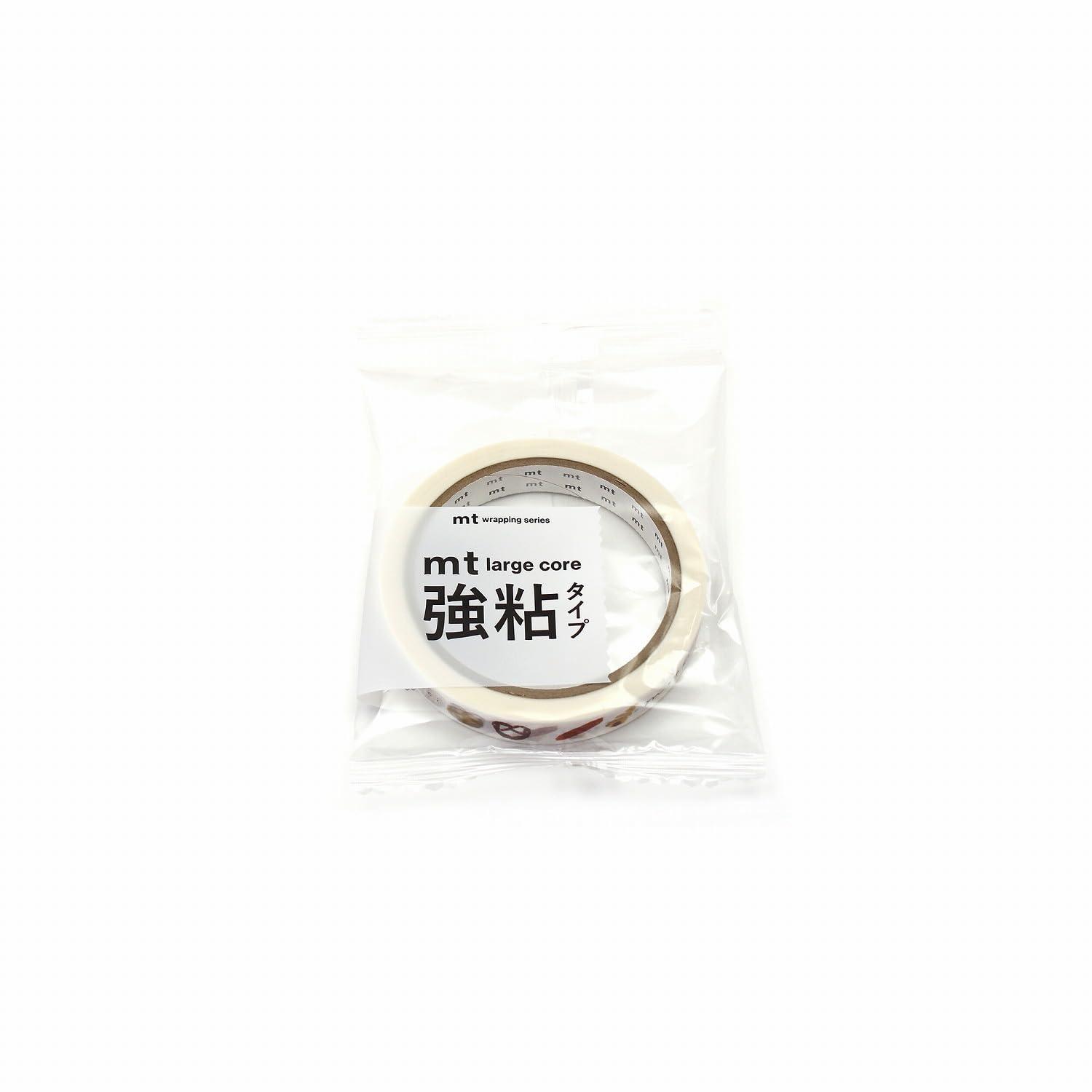 Kamo-i Paper Masking Tape mt large core Bread Strong Adhesion (MT01L072) 15mm×25m
