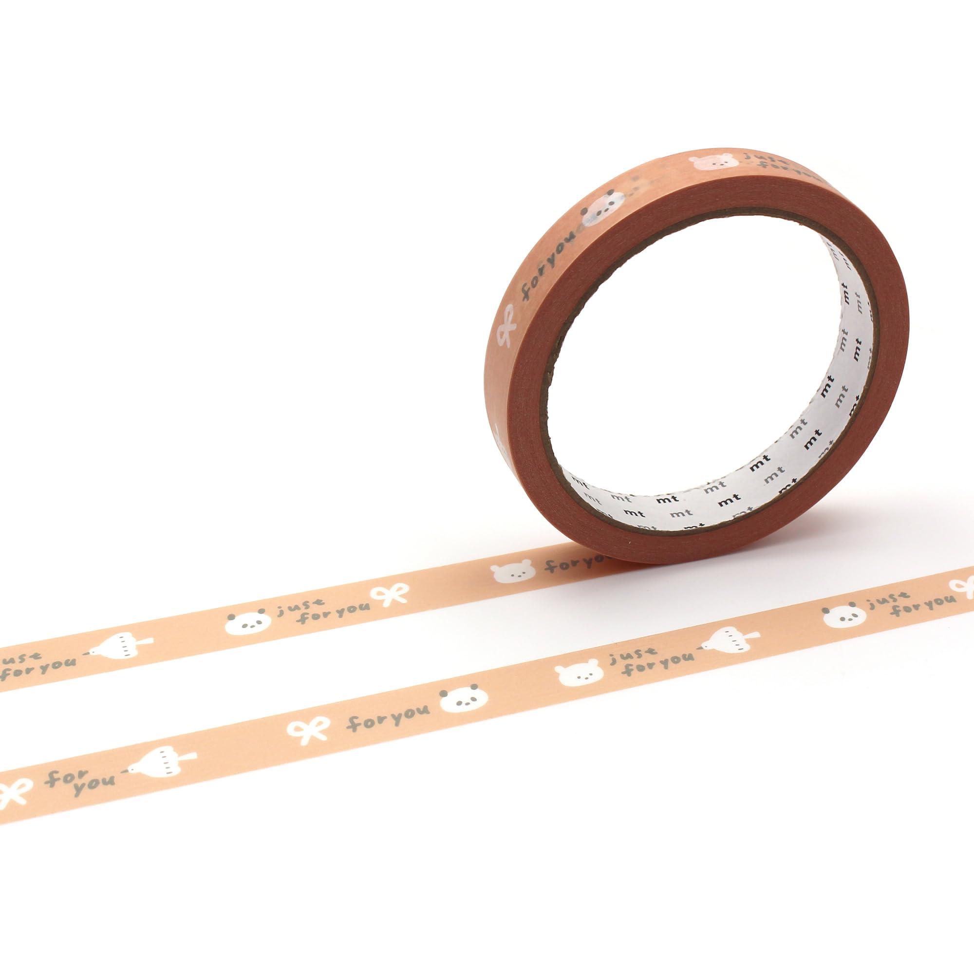 Kamo-i Paper Masking Tape mt large core mizutama for you Strong Adhesion (MT01L083) 15mm×25m