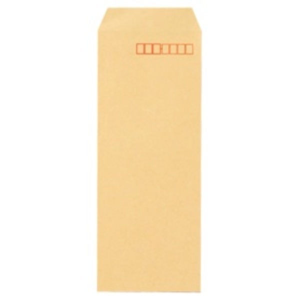 Kotobuki-do FSC Kraft Envelope Long 40 70g/m² Postage Frame Included 521 1 Pack (100 Sheets)