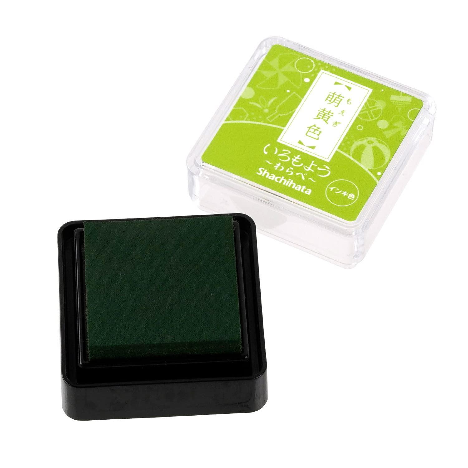 Shachihata Stamp Pad Color Pattern Warabe Light Green HAC-S1-YG