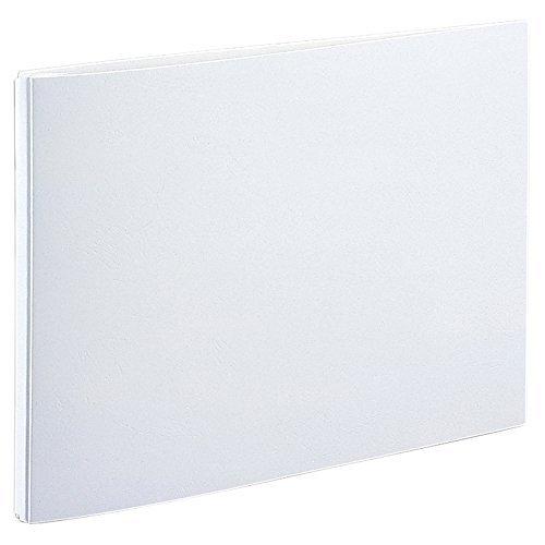 SekiSei File Expandable File Resin Grommets, 2-Hole, A4 Landscape, White AE-51J-70