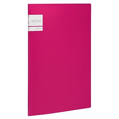 Sekisei Adone Pocket File A4 5-Pocket Pink AD-2645-21