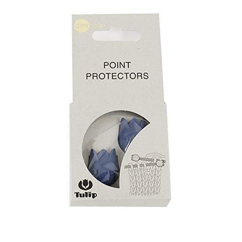 Knitting Supplies ‘amicolle Knitting Needle Caps (Large) 2-Pack Navy AC-047’ Tulip