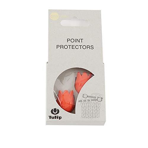 Knitting Supplies ‘amicolle Knitting Needle Caps (Large) 2-Pack Orange AC-049’ Tulip