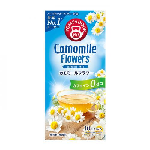 Pompadour Chamomile Flower Tea, 10 bags
