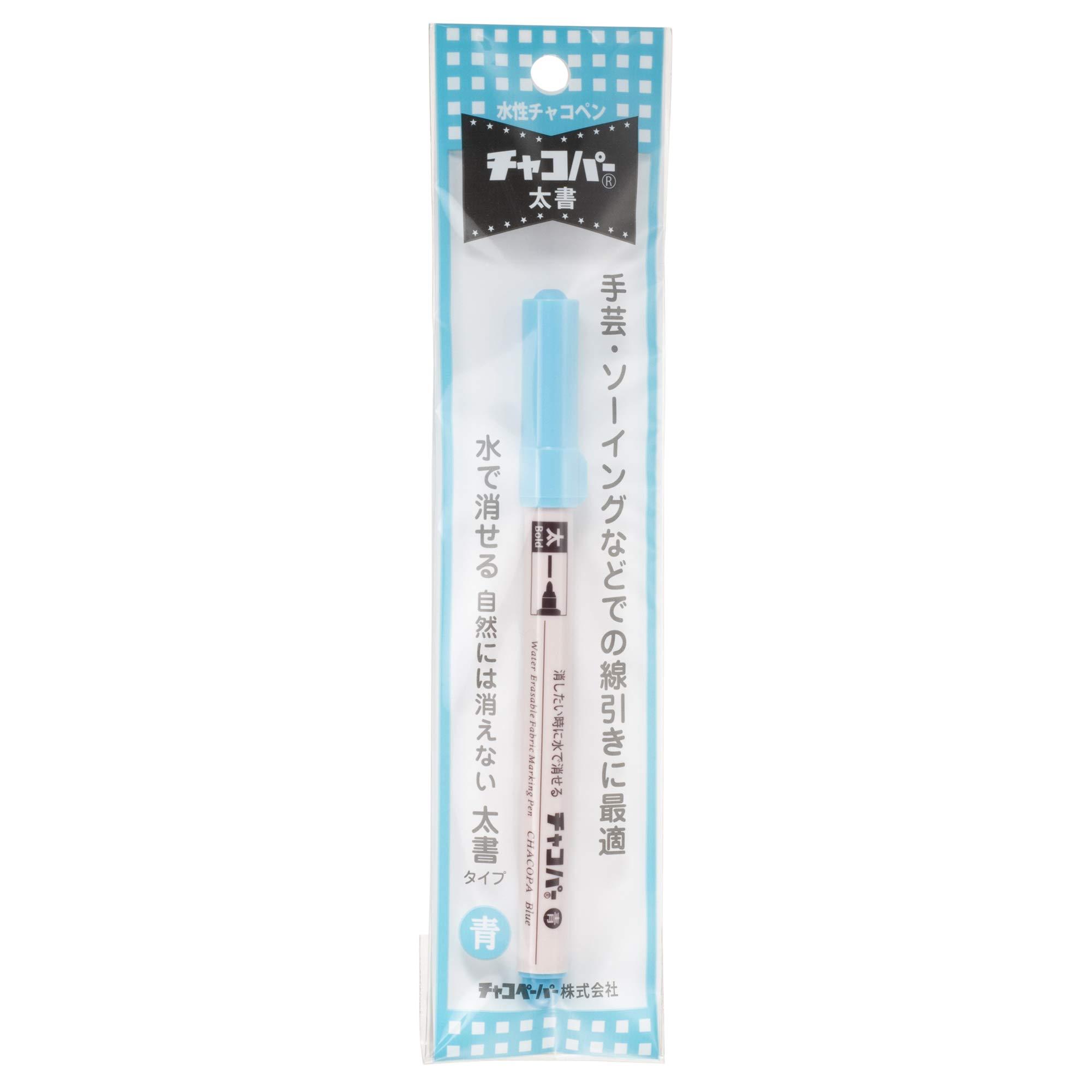 Chaco Paper Water-Based Chaco Pen Chaco Pen, Thick Line, Blue F8-BU