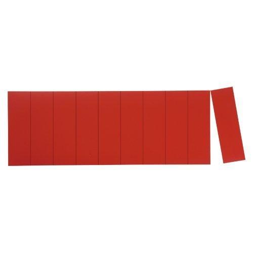 Veloss MagTouch Sheet Pre-Cut 30×100mm MN-3010RD 10 Sheets Red