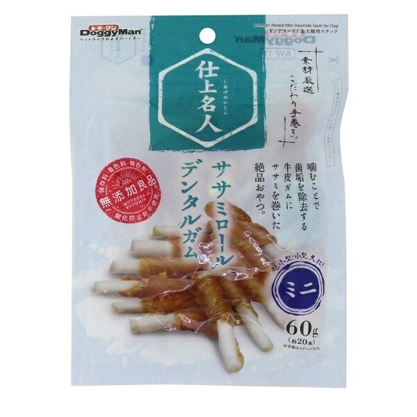 Doggyman Finishing Master Chicken Breast Roll Dental Gum Mini 60g