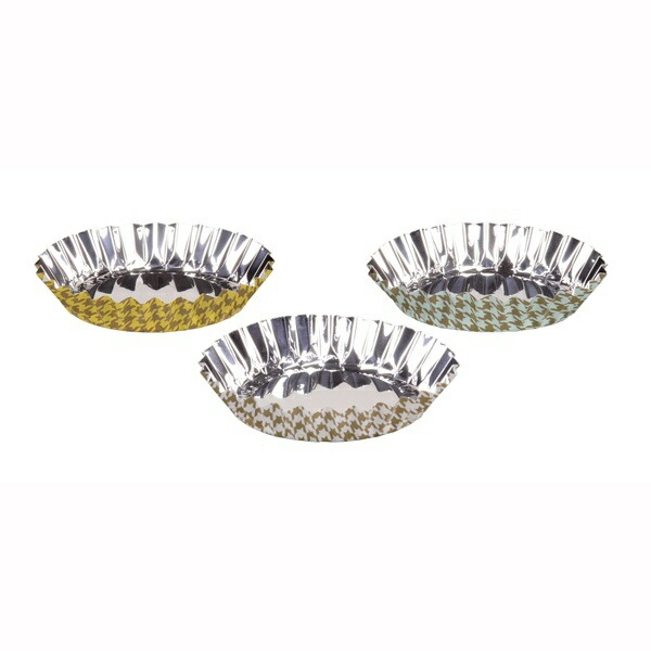 Pearl Metal Raffine Aluminum Foil Madeleine Baking Molds 10cm 15-Piece Set D-6133