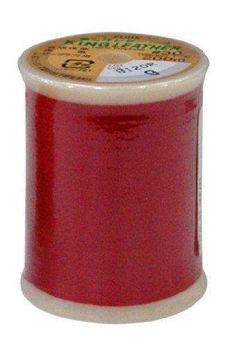 FUJIX King Leather Sewing Thread, Weight 30, 200m Spool #9 Red Series F1902