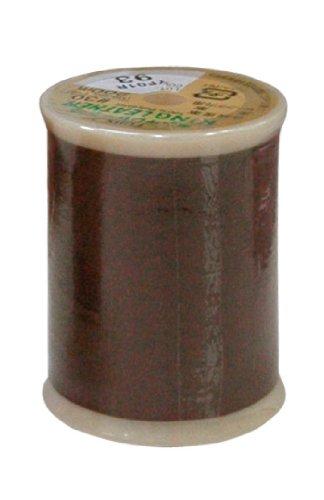 FUJIX King Leather Sewing Thread, Weight 30, 200m Spool #93 Brown F1902