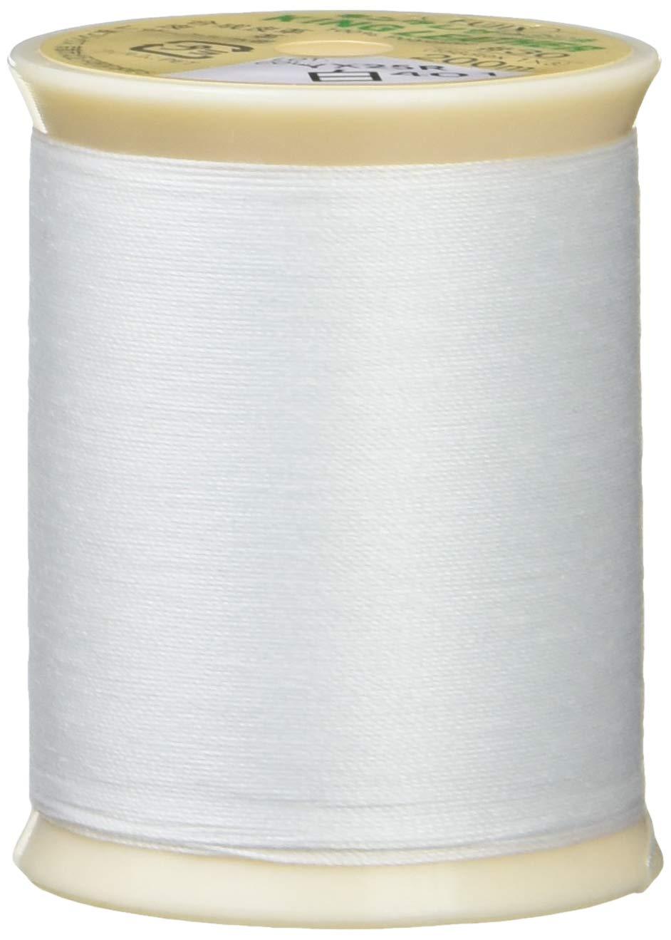 FUJIX King Leather Sewing Thread, Weight 30, 200m Spool #401 White F1902