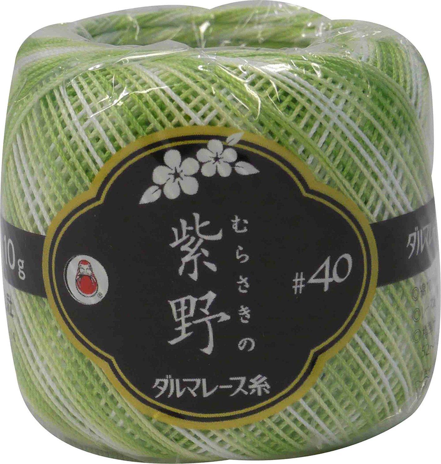 Yokota Daruma Lace Thread #40 Shijino 10G Roll Kasuri 2350 Col.56