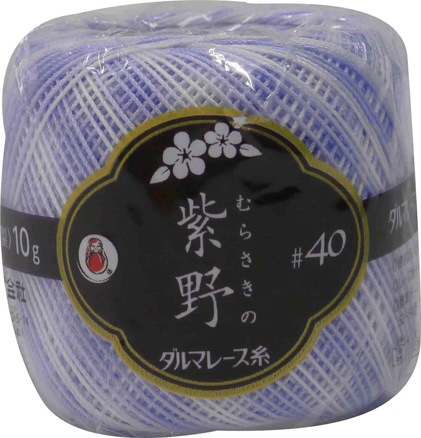 Yokota Daruma Lace Thread #40 Shijino 10G Roll Kasuri 2350 Col.58