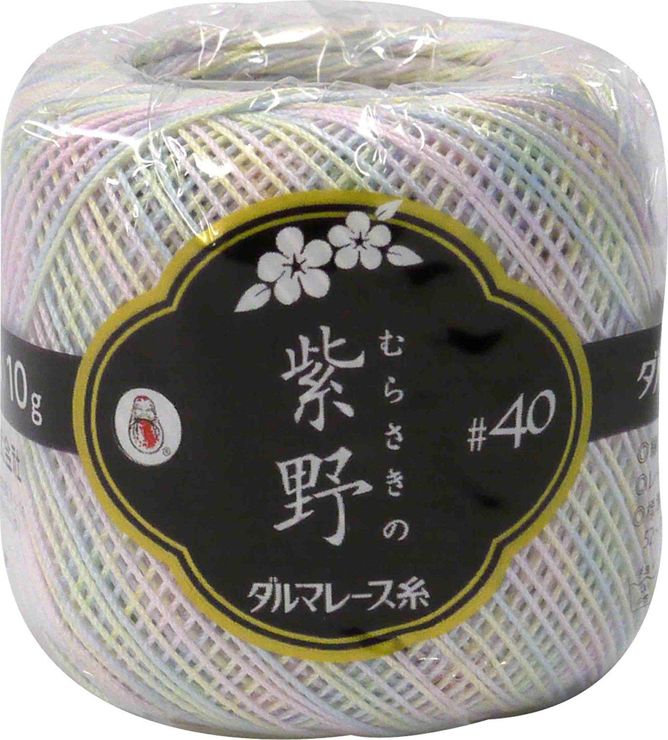 Yokota Daruma Lace Thread #40 Shijino 10G Roll Kasuri 2350 Col.61