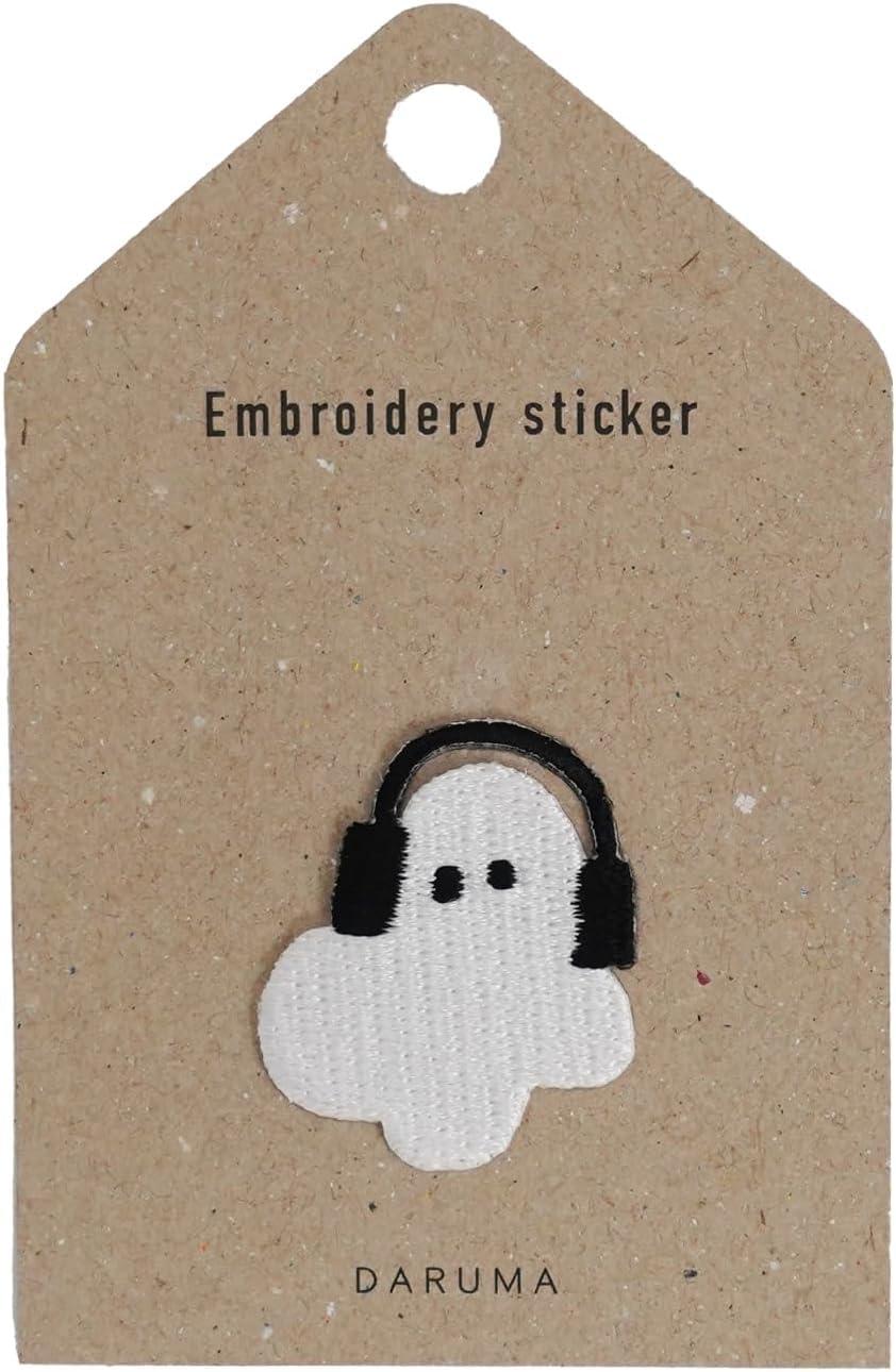 DARUMA Patch Embroidered Sticker COL.16 Music 01-8680