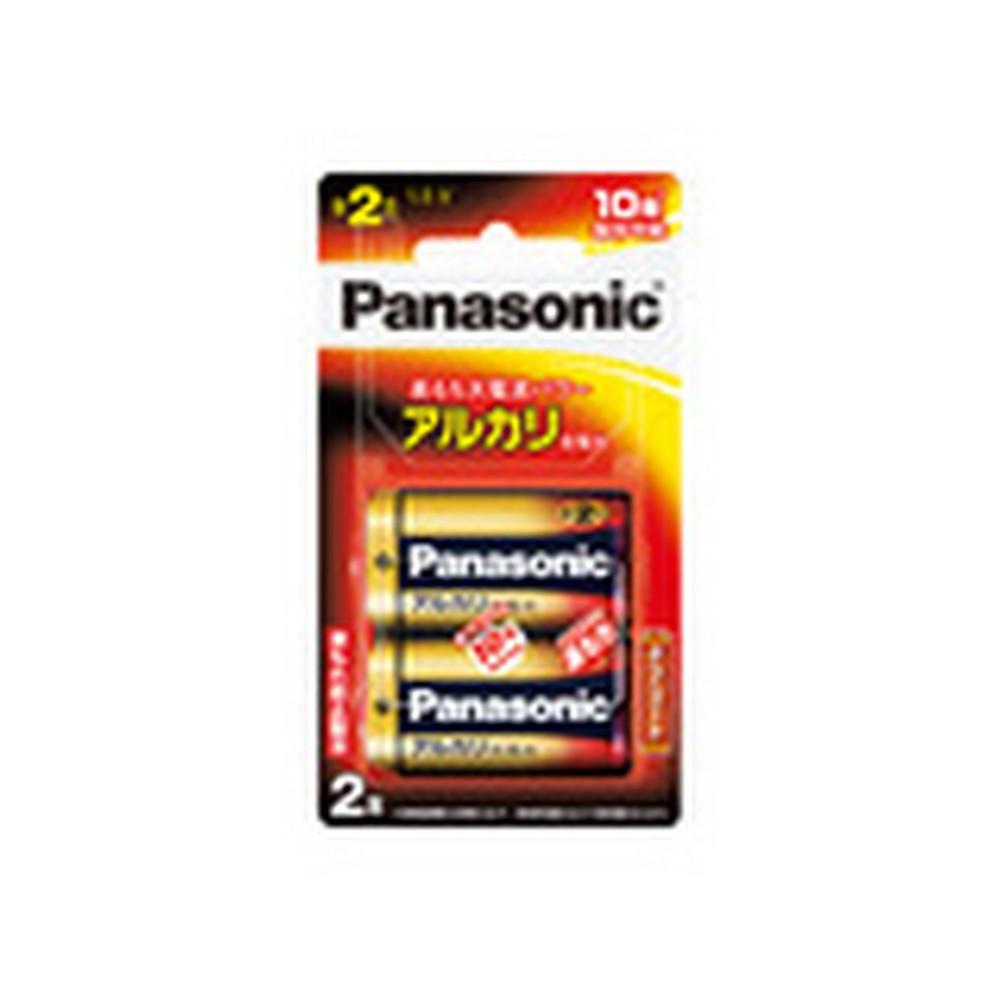 Panasonic Alkaline Batteries Size D 2-Pack LR14XJ/2B