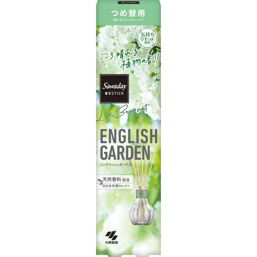 Sawadee Fragrant Stick La Bouquet Refill English Garden Hibiya Kadan Select Natural Fragrance Blend Room Fragrance 70mL