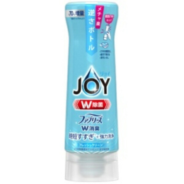 P&G Joy Antibacterial Compact Double Deodorizing Upside-Down Bottle Fresh Clean Body 290ml 1 Bottle