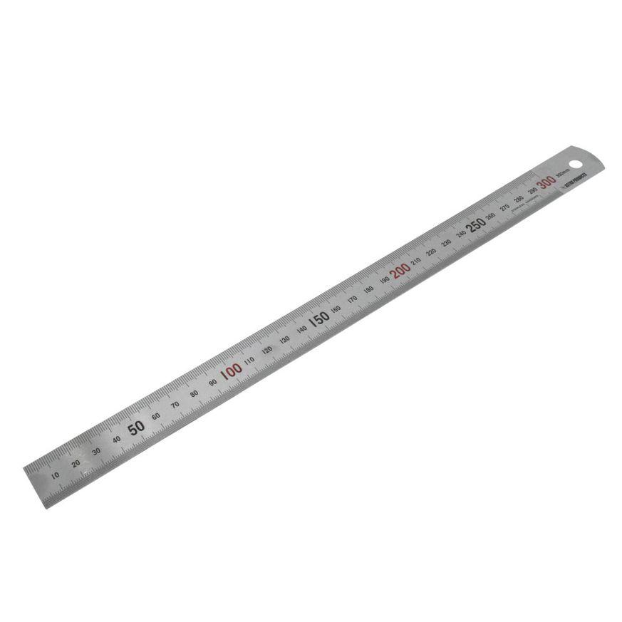 AP Stainless Steel Ruler 300mm | Ruler, Straightedge, Stainless Steel, Straight Ruler, Measurement, Measuring, DIY, Straight Line, Tool