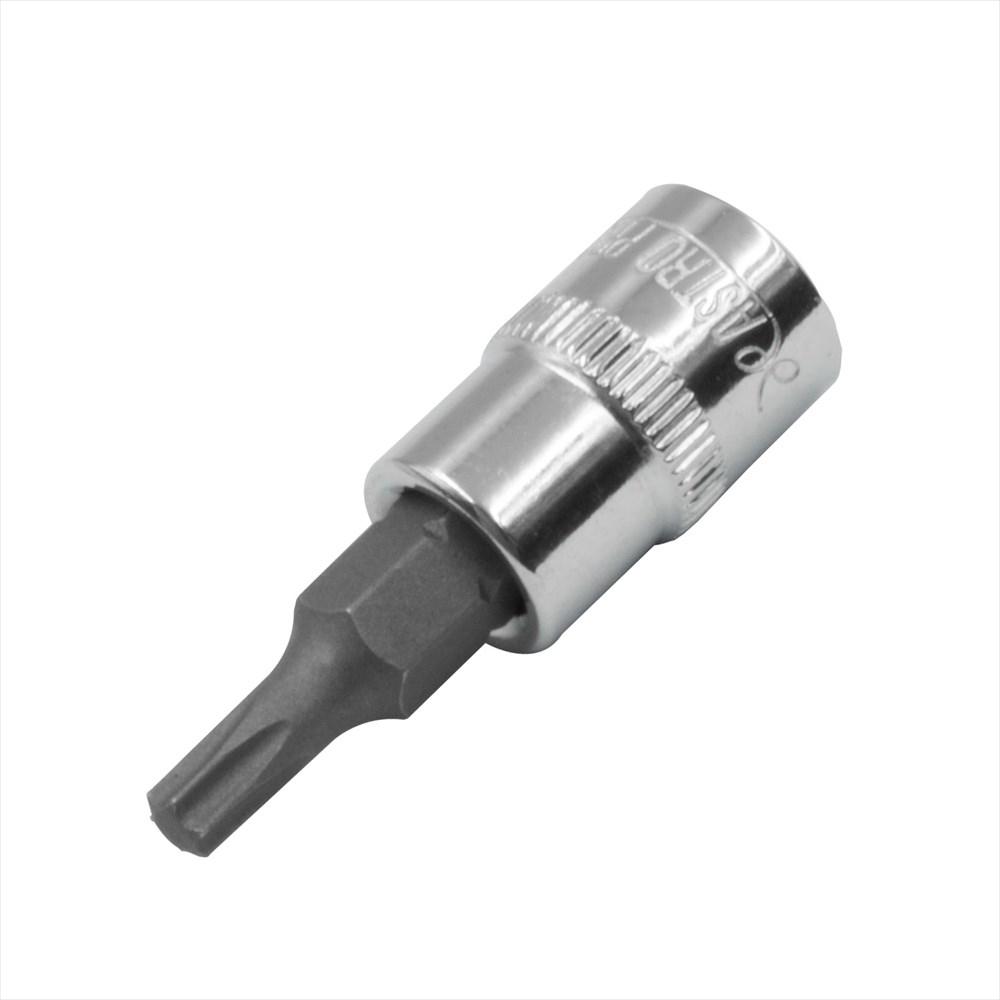 Astro Products 1/4" Drive Hex Lobe T20 Socket Bit Star-shaped, Flower-shaped Bit Socket Special, Special Screw Short, Shortened