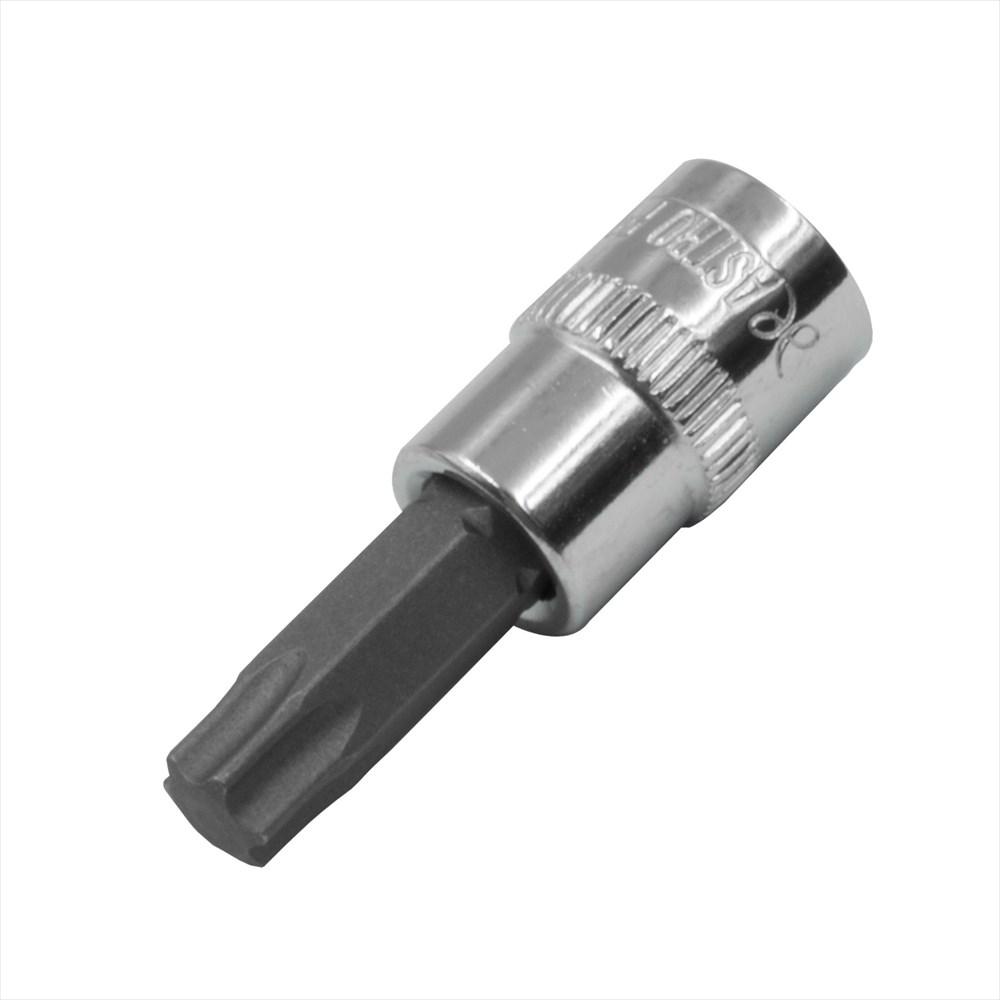 Astro Products 1/4" Drive Hex Lobe T40 Socket Bit Star-shaped, Flower-shaped Bit Socket Special, Special Screw Short, Shortened