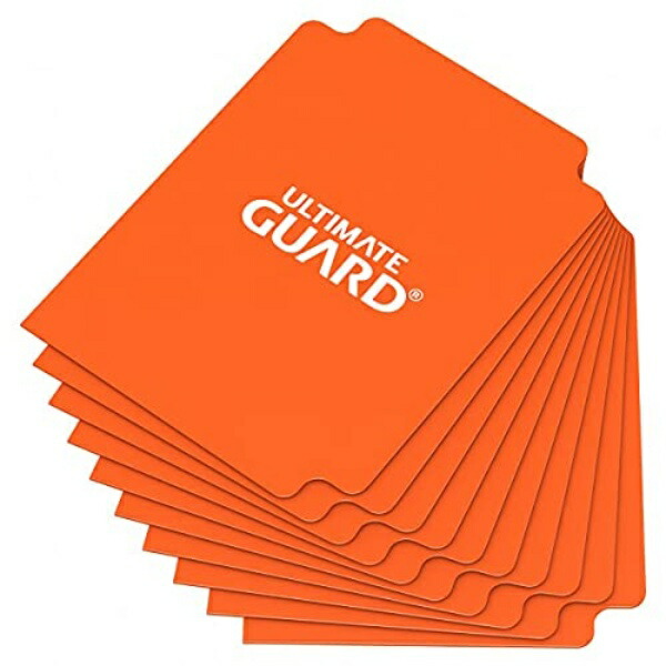 Ultimate Guard Card Dividers (10-Pack) Orange