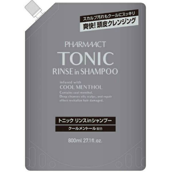 PharmaAct Cool Tonic Rinse-in Shampoo Refill