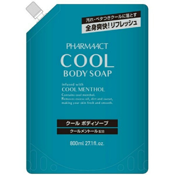 PharmaAct Cool Body Soap Refill