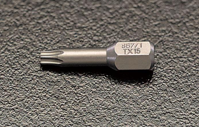 T10x25mm [Torx] Screwdriver Bit (TORSION)