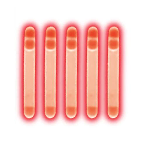 φ4.5x37mm Mini Stick Light (Red / 5-Pack)