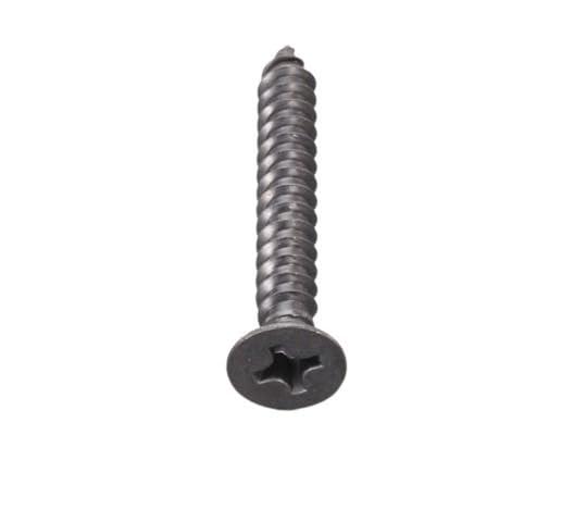 5x16mm Flat Head Tapping Screws (Stainless Steel / Black / 18 Screws)