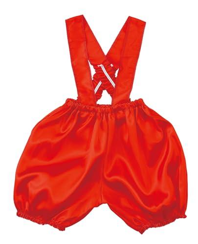 [Artec] Soft Satin Overalls Pumpkin Pants J Red 15015 Costume Cosplay Recital Play Performance Handmade Outfit Easy Kids