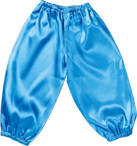 [Artec] Soft Satin Harem Pants Size C Blue 15061 Costume Cosplay Performance Playtime Handmade Costume Easy Kids