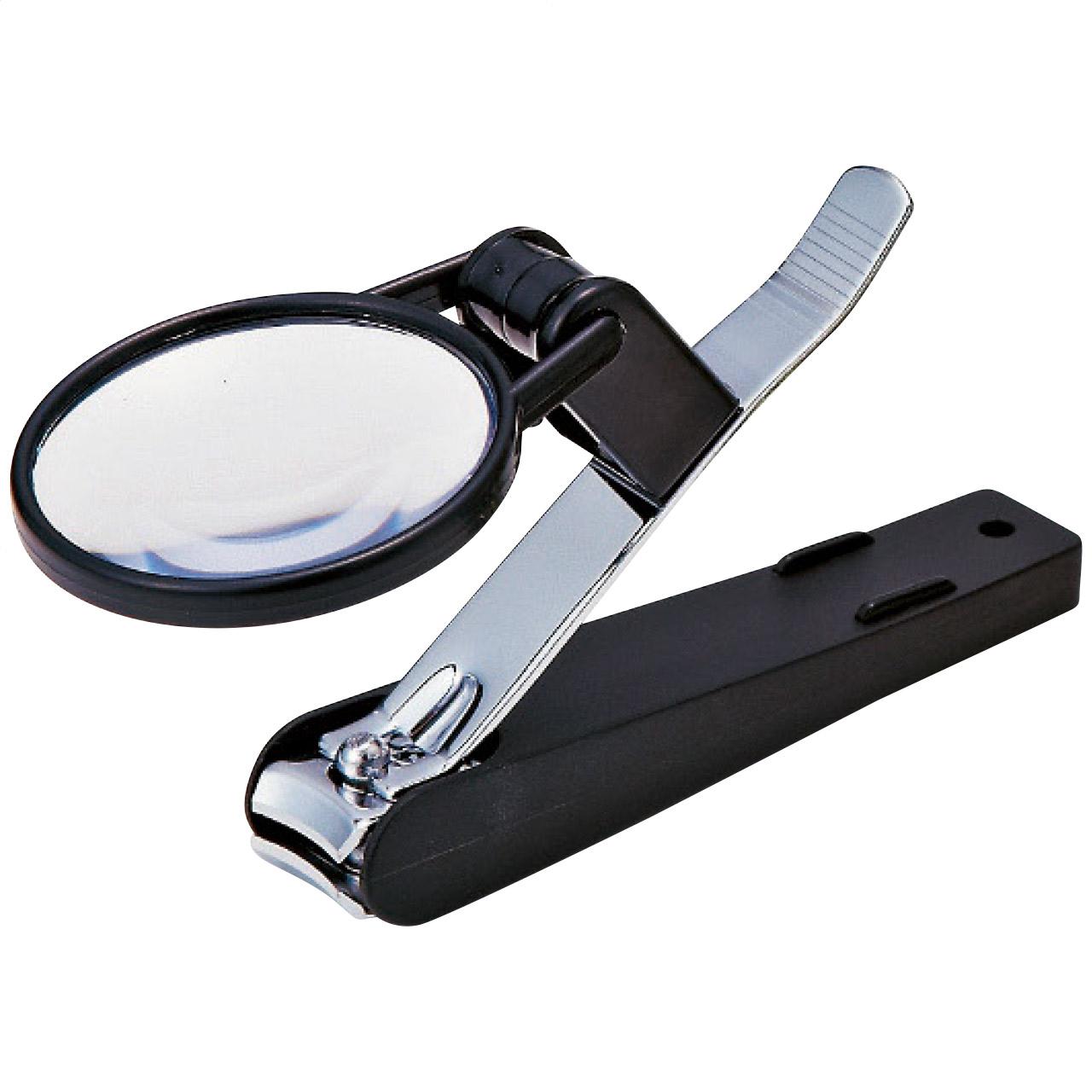 Nail Clippers with Magnifying Glass SW-110