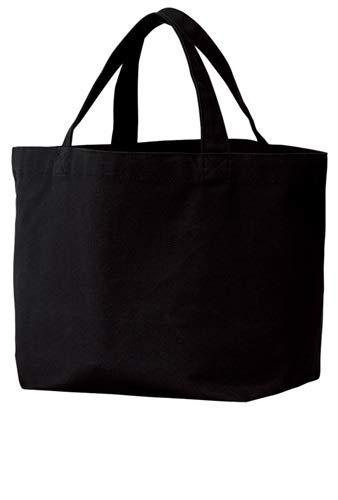 [Printstar] Back Canvas Tote Bag 00778-TCC Black Japan SM (Equivalent to Japanese size S-M)
