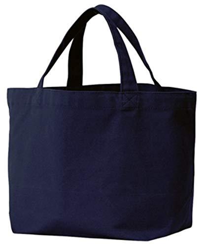 [Printstar] Back Canvas Tote Bag 00778-TCC Navy Japan SM (Equivalent to Japanese size S-M)