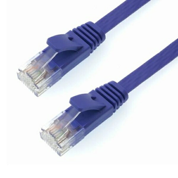Horik LAN Cable UTP Category 6A Flat 1m Purple LC10-505FB