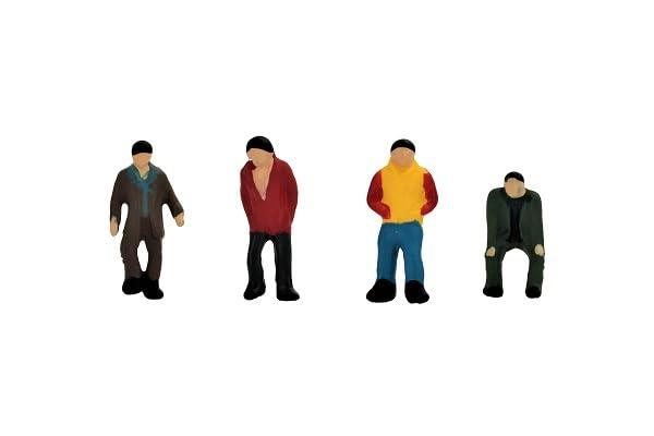 GeoCraft Craft The Human: People of the Entertainment District 3 322641 Diorama Supplies