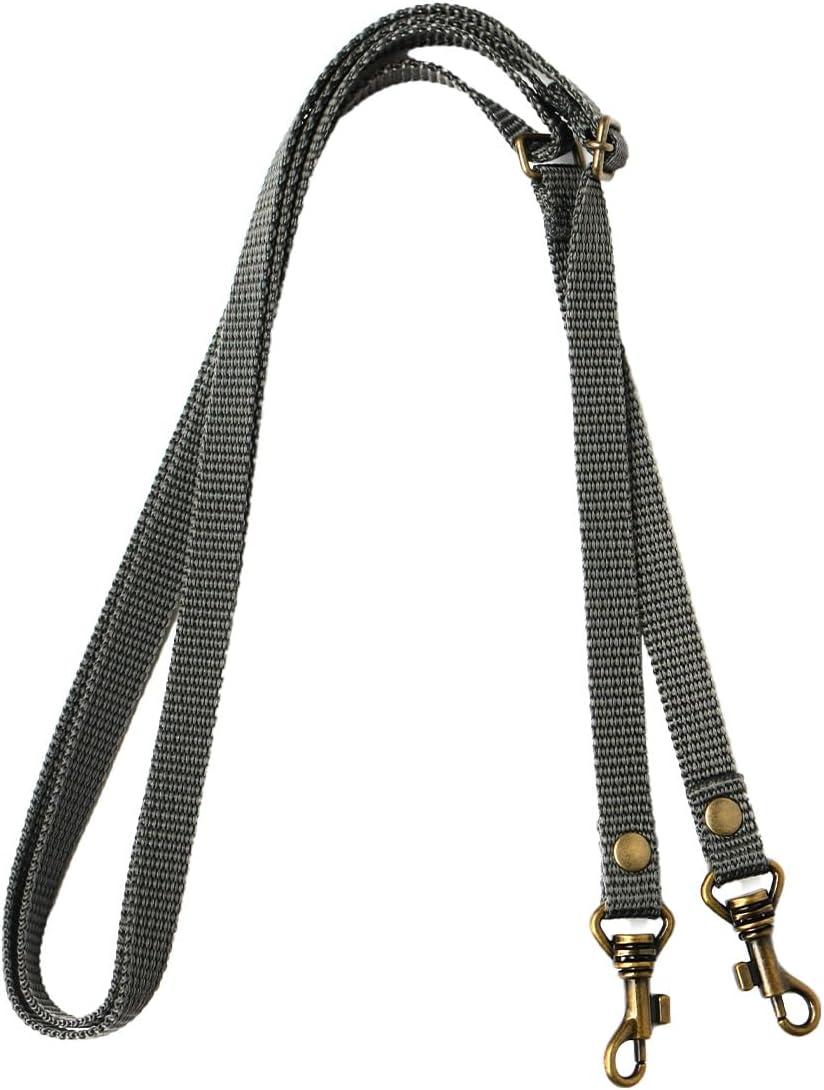 Nippon Chuko Shoulder Strap Width: 1cm PP Tape Total Length: Max approx. 130cm Gray S1140-S