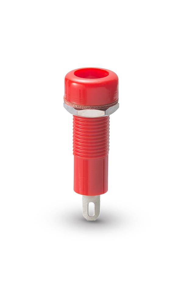 [φ8.2x7.5mm hole] Chip Jack (Red)