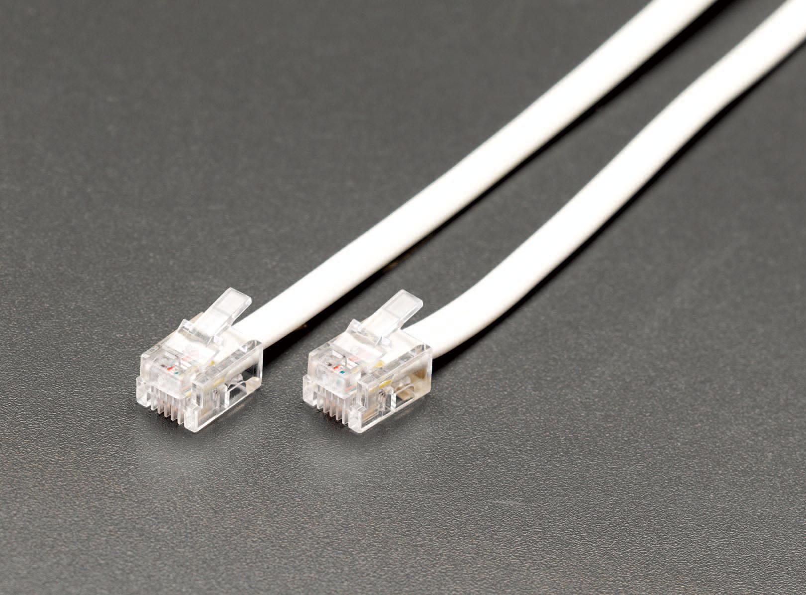 0.5m Modular Cable (6-pin, 4-conductor) [Other]