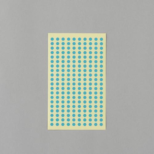 φ5mm / 1800-piece Color Label Sheets (Blank / 9 sheets)