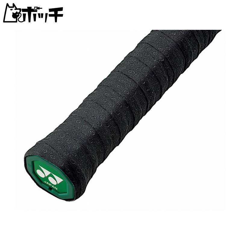 YONEX Grip Tape Wet Tacky Grip (1 roll) AC154 007: Black