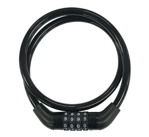 J&C Adjustable Dial Lock JC-076W 8φ-60 BK