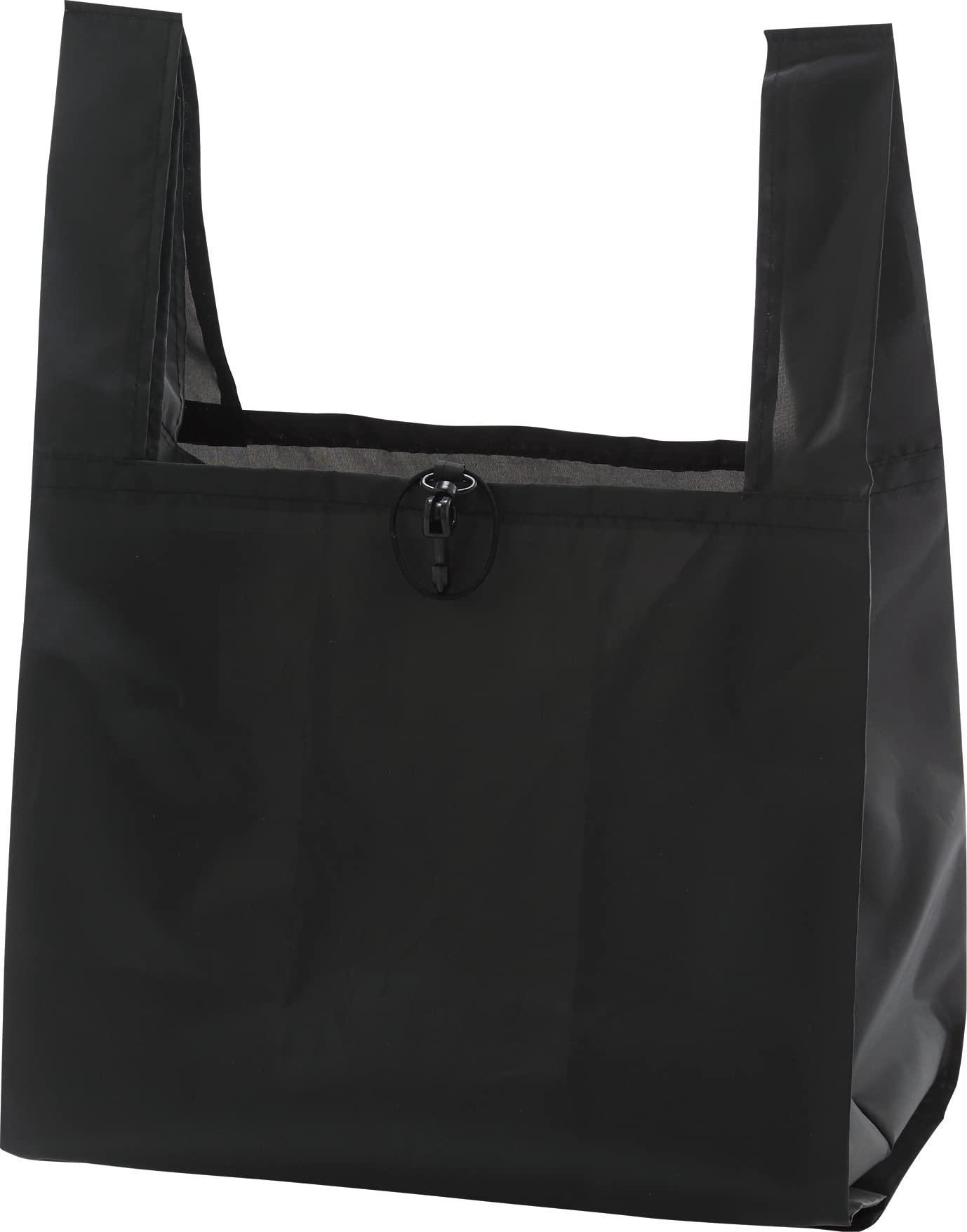 [Epios] Recycled PET Wide-Gusset Eco Bag (Black)
