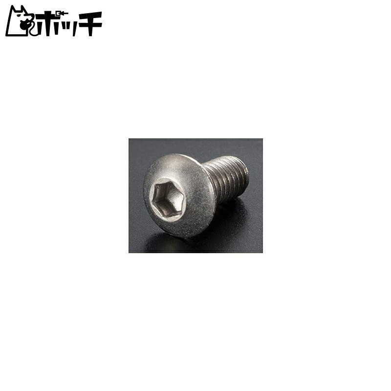 AXON SPRING TITANIUM SCREW (Button Head 3mm x 8mm 4pic) Titanium Screw NT-B3-081