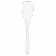 Hoken Industries Plastic Ice Spoon 120 Bulk Transparent 100-Pack 004514176